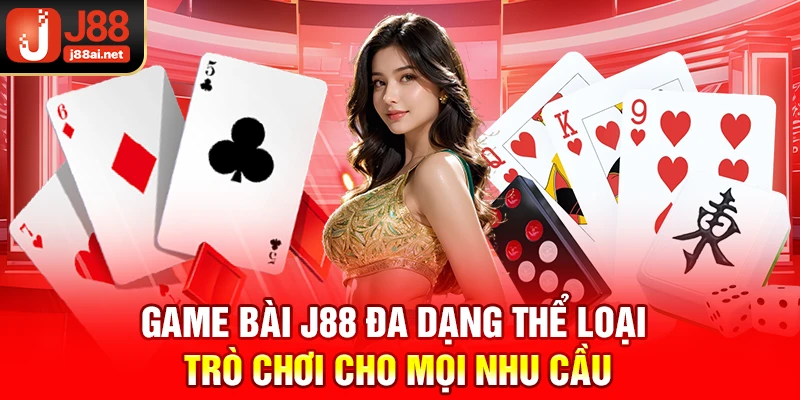 Game bài J88 - Trải Nghiệm Sàn Đấu Giải Trí Số Một Châu Á Game bài j88 đa dạng thể loại trò chơi cho mọi nhu cầu