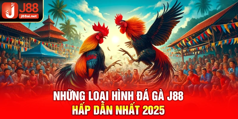Đá Gà J88 - Sảnh Game Trực Tuyến Hàng Đầu Cho Kê Thủ Những loại hình đá gà j88 hấp dẫn nhất 2025