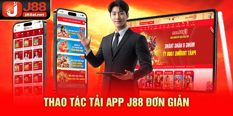 j88 Thao tác tải app j88 đơn giản
